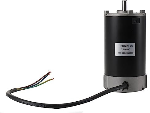 TABODD 550 W Mini Drehmaschinenmotor, 6000 U/min Hochgeschwindigkeits-Mini-Drehmaschinenmotor mit Hohem Drehmoment, geräuscharmer CNC-Drehmaschinenmotor für 0618 3B 7x12 Drehmaschine(220V)
