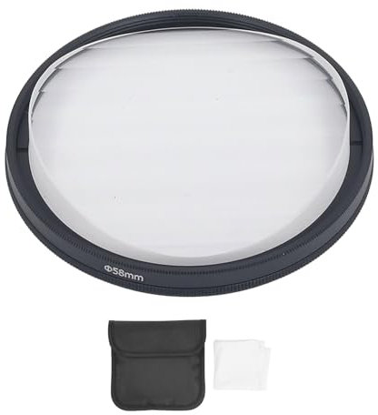 Kamerafilter, Lineares Prisma, MRC-Beschichtung, Überlagerungseffekt, Wasserdicht, Weit Verbreitet mit Adapterring für die Fotografie (58MM)