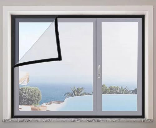 Moustiquaire pour fenêtre de toit - 150 x 150 cm - Moustiquaire avec protection solaire et anti-éblouissement pour fenêtre de toit
