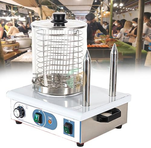 XNXYSMKJ Scalda panini per Hot Dog, Macchina per Hot Dog alla griglia per Salsicce domestiche/Commerciali, può Contenere 15-20 Persone alla Volta