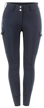 Cavallo Cintia Cargo Reithose Elegante, modische Reithose aus komfortablem, innen darkblue Sportswear HW 2024, Größe:38