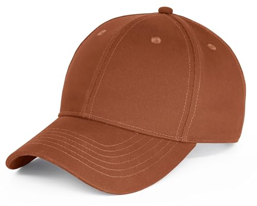 Artexia Baseballkeps män – bomullskeps män och keps damer – basebollkeps män, BRUN, one size