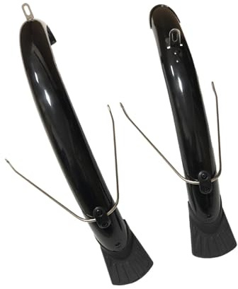 Harilla Parafanghi per Bici Pieghevoli Paraspruzzi 20 Pollici Ricambi Protezione Ruota 46 mm Larghezza Parafanghi per Bici Leggeri Parafanghi Anteriori e, Style B