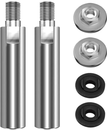 Tige de connexion d'extension de meuleuse d'angle M14 pour polisseuse à eau de voiture, extension de meuleuse de 8,9 cm pour polisseuse rotative, polisseuse de voiture, tampons de polissage, de