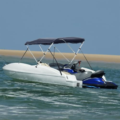 Toldo Bimini 3 Arcos con Paredes Laterales 183x(185-198) x137 cm, Xichuzi Bimini para Barcos, Toldos Barco, Funda para Barco, Funda para Barcofunda para Barco - 94821