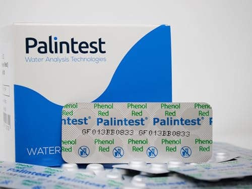 TEST ALL WATER - Palintest pH Rapid Dissolve Tablets | Accurate Results for Pools & Spas | Use in Aquariums & Water Systems | Suitable for Comparators & Test Kits