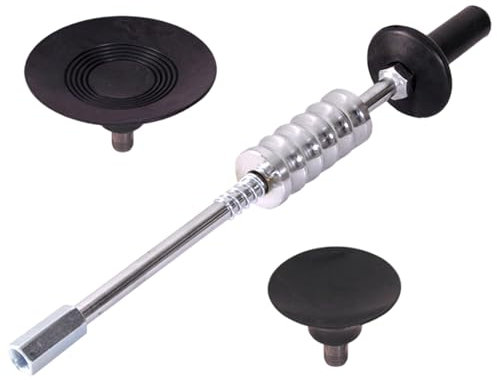 Estrattore di ammaccature per auto, 3 pezzi/set, martello scorrevole per impieghi gravosi, estrattore di ammaccature con ventosa a vuoto di 2 dimensioni, attrezzatura per la riparazione di carrozzeri