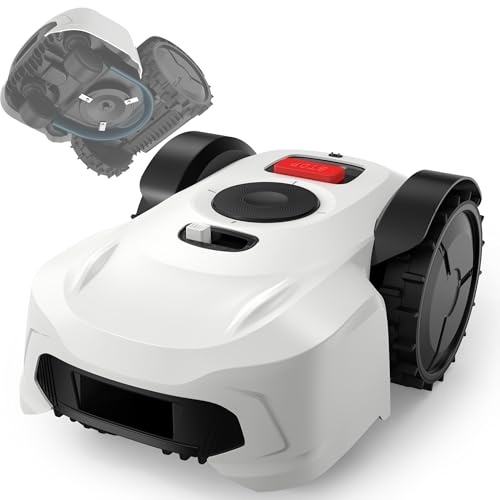 Robot tondeuse à gazon avec cartographie automatisée et contrôle par application, évitement des obstacles 3D pour un entretien efficace et mains libres dans les petites et moyennes cours