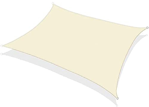 Tenda parasole a vela ombreggiante, 3 x 3 m, impermeabile e traspirante, protezione UV al 95%, a prova di strappo, per patio, giardino, prato, parasole quadrato (2,5 x 2,5 m B)