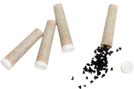 BellaBro 75 filtros de carbón activo de coco | cónicos naturales Ø 7 mm | Sabor puro