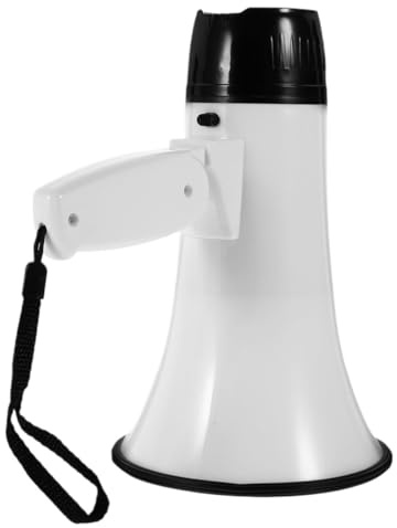 NMGMJQ Portable Megaphone Handheld Loud Speaker Megaphone Voice Bullhorn Sound Amplifier for Party for Outdoor Sports