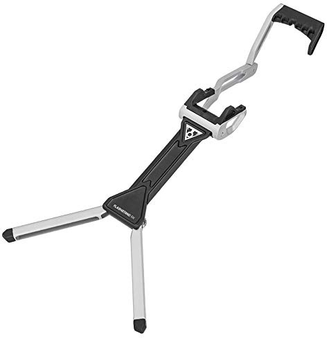 Topeak FlashStand RX Portable Bike Stand – Compact Folding Aluminum Tune-Up & Display Stand for Road Bikes up to 700 x 38C – Lightweight Maintenance & Storage Solution