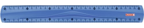 10X BRUNNEN Lineal 30cm azur