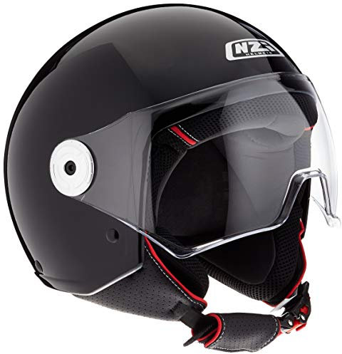 NZI Vintage 3 Casco, Senza Genere, Senza Genere, 150326A046, Nero, L