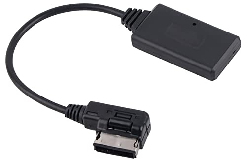 AMI bluetooth adapter,AMI Bluetooth Kabel Adapter, Bluetooth 5.0 AUX Musik-Schnittstellenadapter Audiokabel Anschluss Adapterkabel Ersatz Für AMI MMI MDI ab Baujahr 2010 Ersatz Für R7/S5/A6L/A8L/A4L