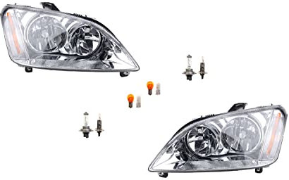 Johns, Apto para faros Ford Focus. Set C-Max li re + bombilla. Set izquierdo y derecho