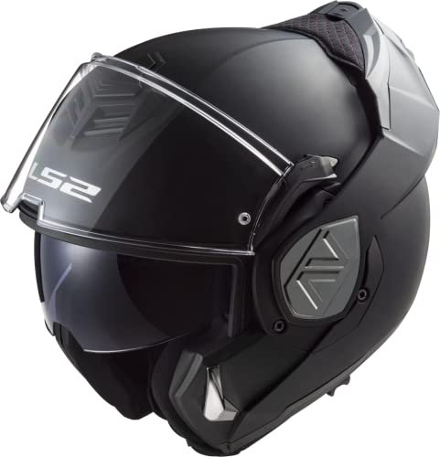 LS2, Klapphelm Motorrad ADVANT SOLID Matt Black, XXXL