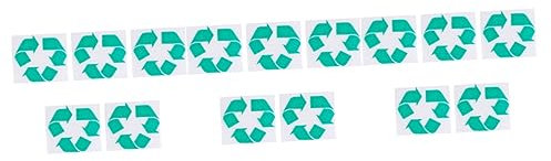 Cabilock 3sets Selbst-adhesive Recyclebar Zeichen Aufkleber Küche Etiketten Für Mülleimer Sortierung 5 Stücke * 3