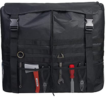 Lyirfan Borsa per la spazzatura per pneumatici di scorta, borsa resistente per pneumatici di scorta, grande capacità, per jeep, camion, SUV o fuoristrada, attrezzatura per recupero fuoristrada