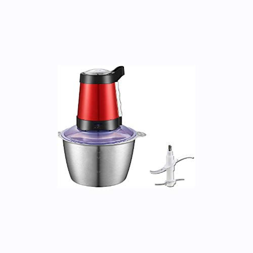 Hachoir à viande en métal - Hachoir à viande électrique - Mini hachoir électrique - Coupe-légumes et fruits - Petit cadeau