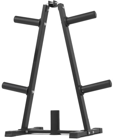 PhysKcal H1 Soporte para discos de pesas de acero resistente