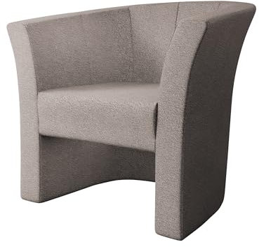 Mirjan24 Cocktailsessel Noliaw, Design Polstersessel Clubsessel Bürosessel Relaxsessel Loungesessel Einzelsessel Sessel Club Möbel (Velo 623)