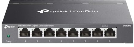 TP Link Switch desktop Omada 8 porte Gigabit
