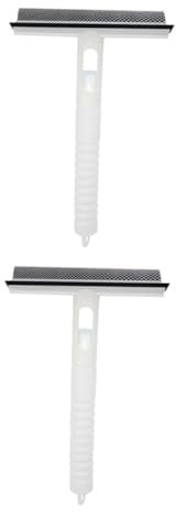 CALLARON 2pcs Multipurpose Glass Cleaning Tool for Home Car Windscreen and Shower Doors Efficient Window Glass Windscreen Wiper and Shower Squeegee and Easy to Use