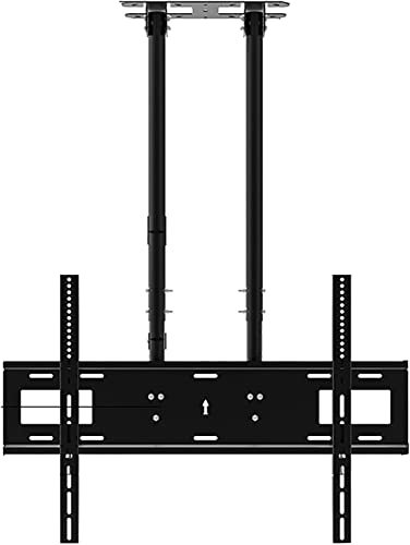 Schwebender TV-Ständer, multifunktionale Deckenhalterung TV, ausziehbare Deckenhalterung TV 40- bis 90-Zoll-Flachbildfernseher, max. 900 x 600 mm, belastbar bis 60 kg/132 lbs TV-Halterung TV-Ständer