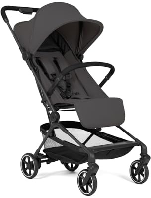 hauck Ultraleichter Carbon Reisebuggy, Handgepäck, Lite N Care Anthracite | German Design Award 2026, einhändig klappbar mit Tragegurt, UV-Schutz 50+ XL Netzfenster, Liegeposition ab Geburt bis 22 kg