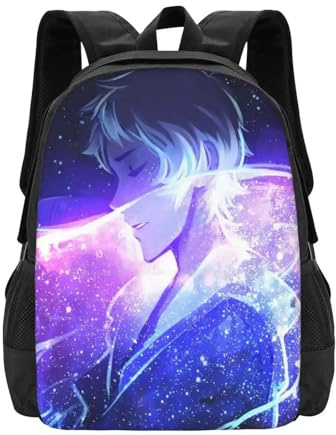 ASDCTYTKO In dir selbst ertrinken groß Kapazität Schulrucksack Laptop-Taschen Lance Voltron Elentori Ästhetisches Weltraumfestival Geschenk