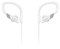 Panasonic Wings RP-BTS10E-W- Auriculares Bluetooth Deportivos (Impermeables, Uso cómodo y ultraligero, Batería duradera, Cancelación de Ruido, Carga rápida, Deporte para Iphone y Android), Blanco