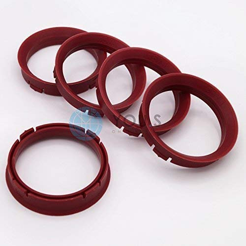 5 x ZENTRIERRINGE DISTANZRING für ALUFELGEN FZ83 66,45-57,1 mm CMS, DBV, Proline Wheels, Schmidt Revolution