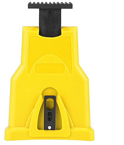 Portable Electric Chainsaw Teeth Sharpener Chain Sharpening Tool Simple Fast Grinding Tools for Woodworking(Yellow)