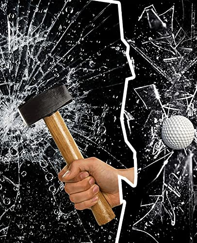 Clear Window film 44 X 300CM, Shackcom Safety Glass Film Self Adhesive Anti-shatter for Home, Office and Car