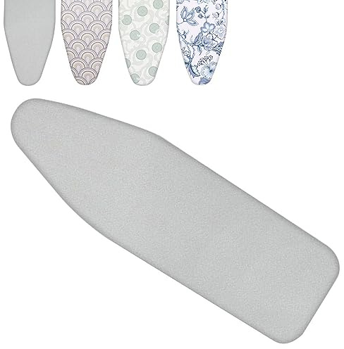 Yeanee Foderina da Stiro 81x30cm 92x33cm 97x33cm 110x35cm 122x38cm Copriasse da Stiro Universale per Ferri a Vapore, Termoriflettente, Stiratura Veloce (Color : A, Size : 92x33cm(36x13inch))