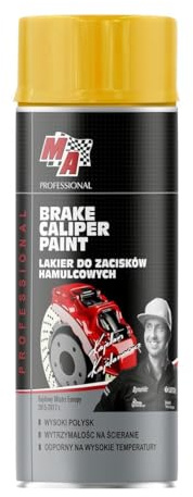 MA PROFESSIONAL Peinture pour étrier de frein jaune 20-B34