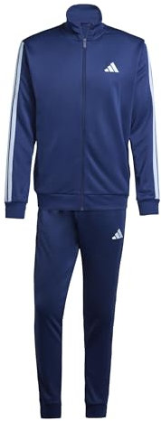 adidas Uomo 3 STRIPES FRENCH TERRY TRACKSUITS, dark blue, XL