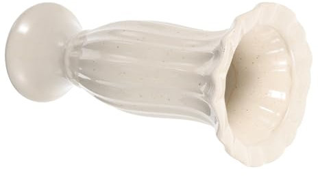 Garneck Keramikvase Für Friedhof Grabblumentopf Wetterfester Blumenhalter Für Grabstätten Gartenblumentopf Mit Filigranem Design Gedenkvase Für Urnenpflanzer