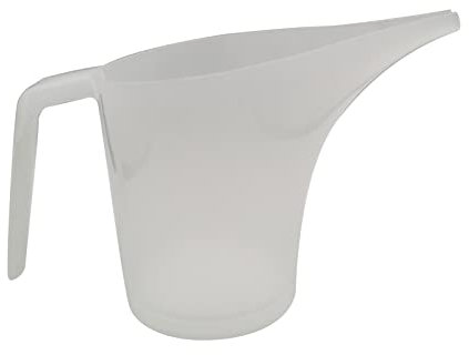 Brocca di misurazione graduata da cucina per la misurazione di superficie graduata da 1 litro di cottura in cucina strumento da forno tazza di misurazione in vetro