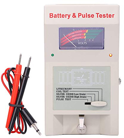 Orologio Apriscatole Analizzatore di Orologio 16 × 11 × 6 Analizzatore di Orologio al Quarzo Rilevatore Tester di Impulsi Batteria Strumenti di Riparazione Orologio Accessori
