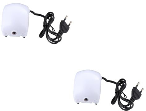 MILISTEN 2 Stück Sauerstoffpumpe Luftpumpe Belüfterpumpe Für Aquarien Fischtank Belüfter Luftbelüfterpumpe Fischtank Sauerstoffbelüfterpumpe Belüfterpumpe Für Fischtank