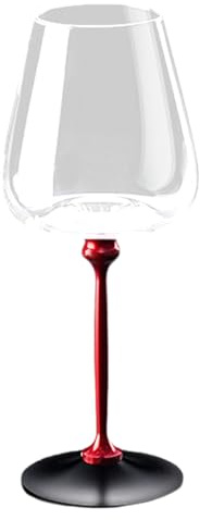 Bicchieri da vino – Bicchieri da vino in cristallo | Bicchieri da vino rosso | Bicchieri da vino in vetro | Bicchieri da spritz | Bicchieri di cristallo | Supporto ergonomico per cocktail bere