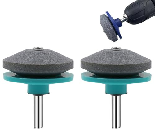 Affûteur de lame de tondeuse à gazon, kits d'outils d'affûtage de lame de tondeuse à gazon, affûteur de lame de tondeuse à gazon universel for toute perceuse à main électrique