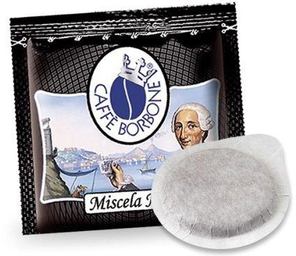50 cialde caffè Borbone miscela nera ESE 44 mm