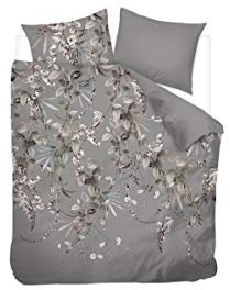 Snoozing Beau - Fleurs - Flanelle - Housse de Couette - 240x200/220 cm + 2 Taies d'oreiller 60x70 cm - Multicolore