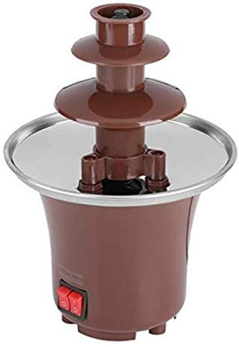 Fuente De Chocolate, Fuente De Fondue De Chocolate De 3 Niveles, Acero Inoxidable Eléctrico