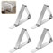 4 PCS Heavy Duty Picnic Mesa Clips, Jardín Mantel Titular, Grueso Mantel Clips, Gran Mantel Clamps para Banquetes, Picnic, Boda, 10.5 x 7cm