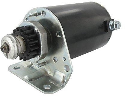 GREENSTAR - Démarreur Electrique - Pignon 16 Dents - Induit 98mm - Pour Modèles Monocylindre Aluminium BRIGGS & STRATTON - Pièce Origine 390838, 391177, 392749, 394805, 494325, 497595, 643054, 691262