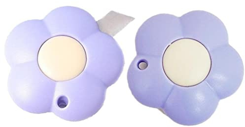 Mini Couteau Utilitaire 2 pièces Mignon Fleur Forme rétractable Couteau Utilitaire Coupe-boîte ouvre-Lettre avec Trou Papier Outil de Coupe